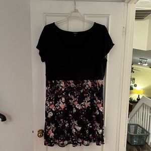 Torrid floral swing dress